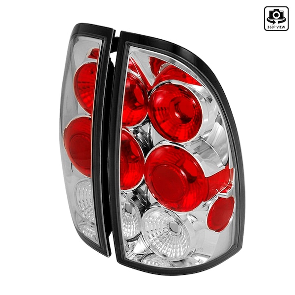 Spec-D Tuning 05-10 Toyota Tacoma Altezza Tail Light Chrome LT-TAC06-TM - main